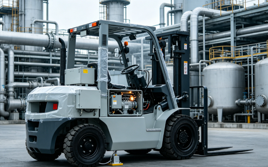 Labor Protection Exhibition | Advanced Forklift Safety Standards Reshape Hazardous Chemical Material Handling
